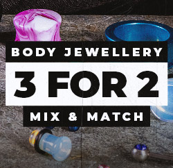 Body Jewellery 3 for 2