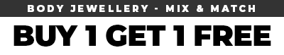 BOGOF Piercing Jewellery Offer